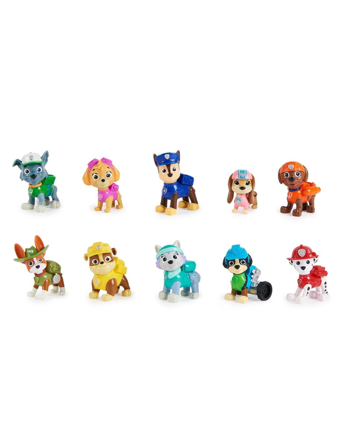 Pack 10 figuras Patrulla Canina